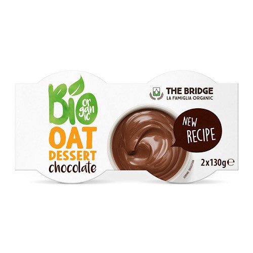 The Bridge Bio zabdesszert, csokoládés, 2*130g