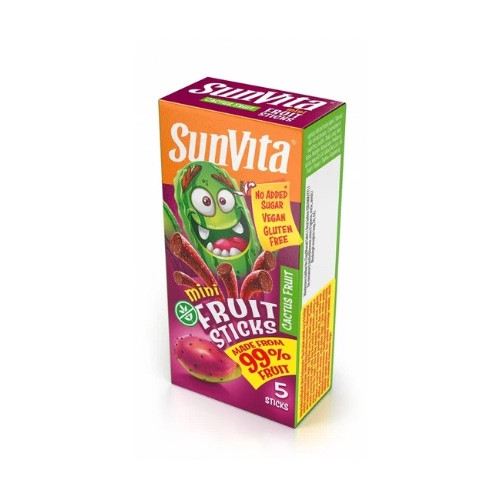 Sunvita mini fruit sticks kaktuszgyümölcs (5*10g) 50 g