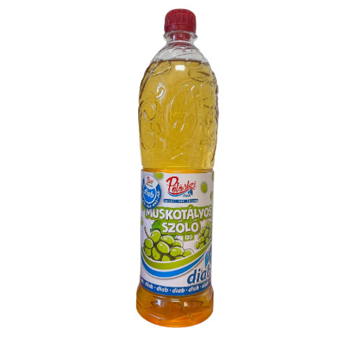 Pölöskei szörp, diabetikus, muskotályos szőlő, 1 liter