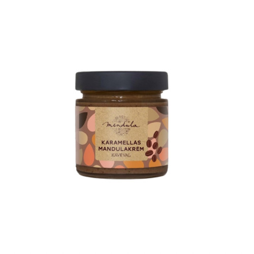 Mendula Karamellás mandulakrém kávéval, 180g