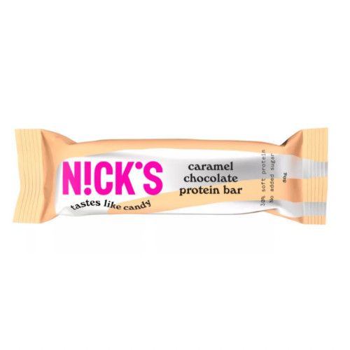 Nick's Caramel chocolate/karamellás csokis proteinszelet 50 g