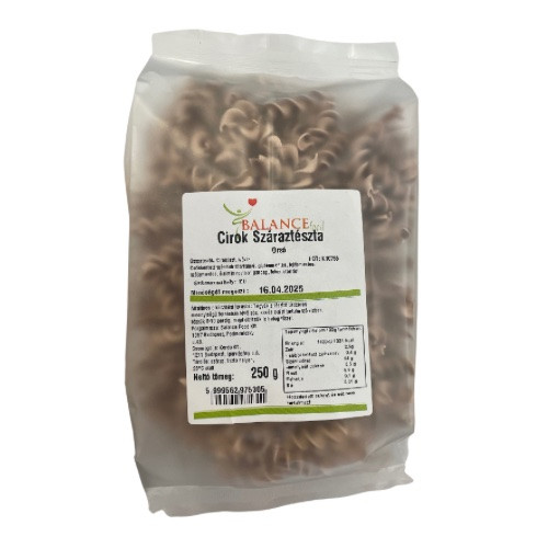 Ciroktészta, orsó, 250g