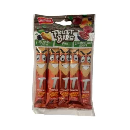 Sunvita fruit bars, trópusi gyümölcsszelet (5*15g) 75g