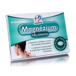 1X1 VITADAY FILMTABLETTA MAGNÉZIUM B6 30DB