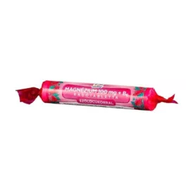   1X1 VITADAY RÁGÓTABLETTA MAGNÉZIUM 100MG + B6 SZŐLŐCUKORRAL MÁLNÁS 17DB
