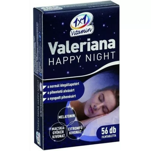 1x1 VITAMIN VALERIANA HAPPY NIGHT FILMTABLETTA 56DB