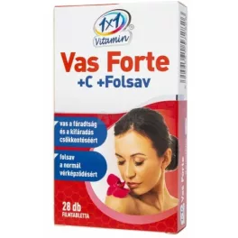 1X1 VITAMIN VAS FORTE+C+FOLSAV TABLETTA 28DB