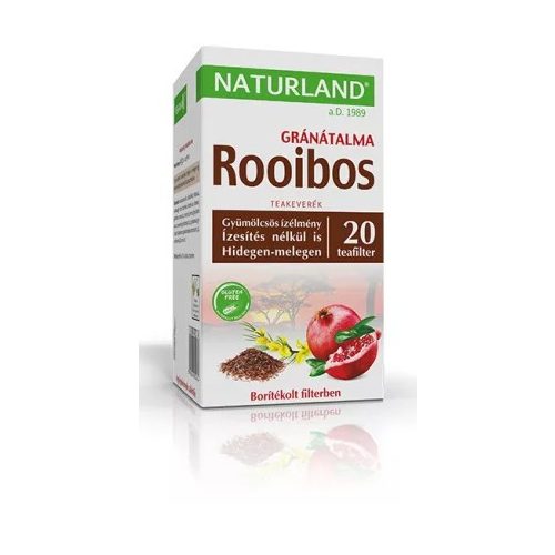 Naturland Rooibos tea gránátalmával filteres 20x2 g
