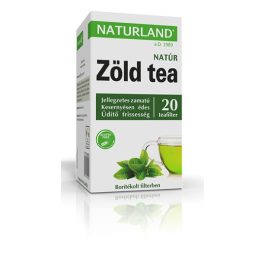 Naturland Zöld tea natúr filteres 20x1,5 g