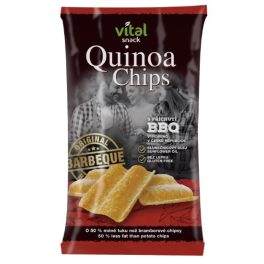 VitalSnack Quinoás chips, BBQ  ízű,  65 g