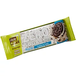   Rice up, Zero Zabszelet, keksz és krém ízzel, hozzáadott cukor nélkül, gluténmentes, 70g
