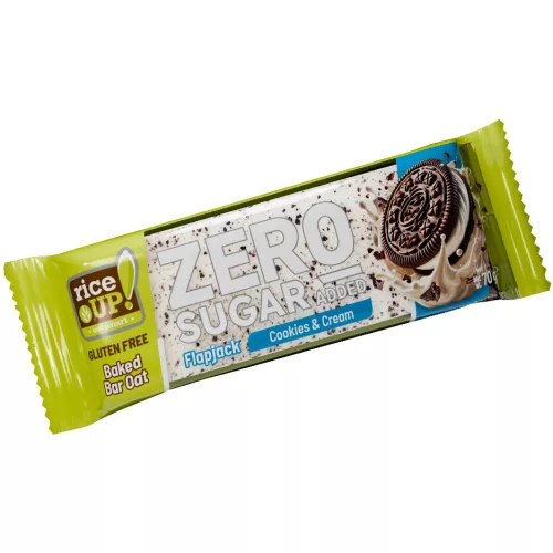 Rice up, Zero Zabszelet, keksz és krém ízzel, hozzáadott cukor nélkül, gluténmentes, 70g