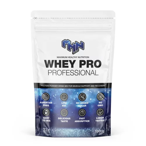 MHN Whey Pro Professional, vanília íz, 1 kg